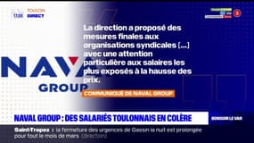 Naval Group: les salariés toulonnais mobilisés pour de meilleurs salaires