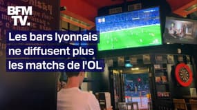 Faute de moyens, les bars du centre-ville de Lyon ne diffusent plus les matchs de l'Olympique Lyonnais 