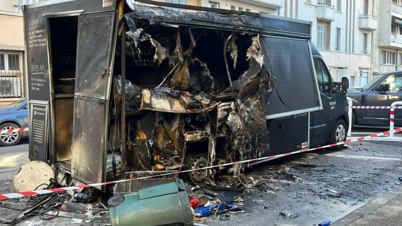 Le food truck du célèbre chef Alexandre Mazzia détruit par un incendie à Marseille