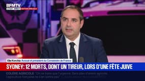 Fusillade à Sydney: "Les responsables de la communauté juive australienne avaient alerté sur ce phénomène d'antisémitisme prégnant", affirme Elie Korchia, avocat et président du Consistoire de France