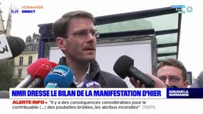 Retraites: le maire de Rouen pointe du doigt la responsabilité de Macron face aux manifestations