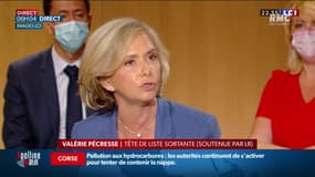 Régionales en Île-de-France: "Bardella a fait le choix de l'insécurité" répond Valérie Pécresse
