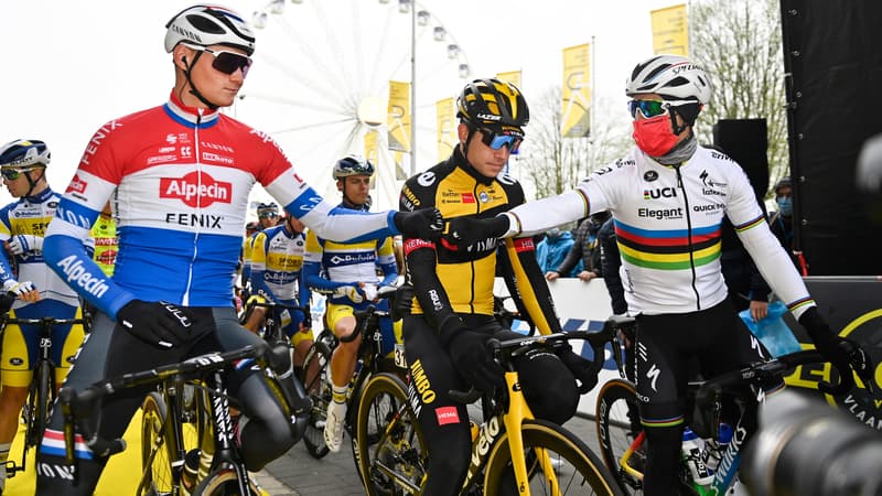 Cyclisme: suivez le Tour des Flandres en direct, avec la bagarre entre Alaphilippe et van Aert