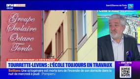 B. Gasiglia, maire de Tourrette-Levens : "les travaux de l'école avancent"
