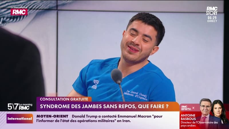 Consultation gratuite - Syndrome des jambes sans repos, que faire ?