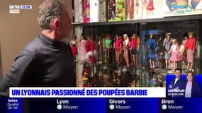 Un Lyonnais passionné des poupées Barbie
