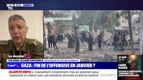 Gaza: "Nous faisons tout pour assurer que les populations civiles se déplacent" explique le colonel Olivier Rafowicz, porte-parole de Tsahal