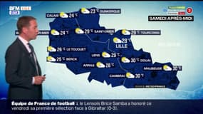 Météo Nord-Pas-de-Calais: une journée chaude malgré des nuages, 28°C à Lille et 24°C à Calais