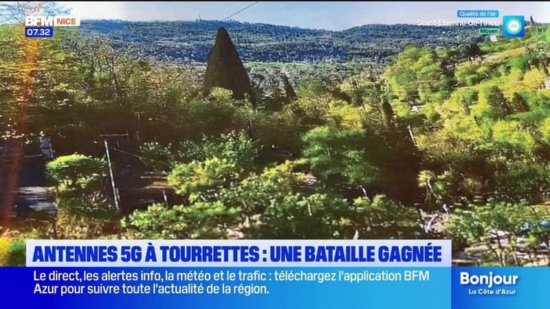 Antennes 5G à Tourrettes-sur-Loup: les opérateurs prêts à revoir leurs projets, une victoire pour les opposants