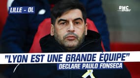 Lille : "Lyon est une grande équipe", déclare Paulo Fonseca