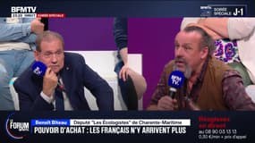 FORUM BFM - "La transition écologique, c'est pas une option" mais "ce n'est pas aux citoyens de la financer", assure Benoît Biteau, député Écologiste de Charente-Maritime