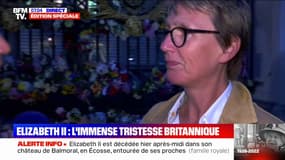 "C'est une grande perte": cette Britannique est venue se recueillir devant Buckingham après la mort de la reine