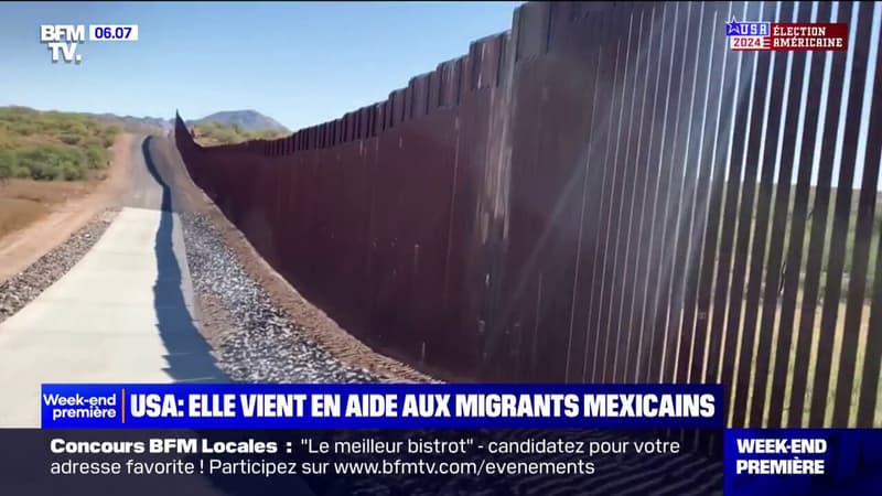 Élection américaine: BFMTV aux côtés d'une bénévole qui vient en aide aux migrants à la frontière entre les États-Unis et le Mexique