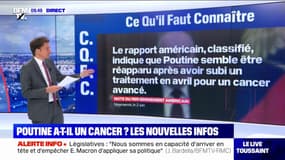 Le renseignement américain, cité par le magazine Newsweek, affirme que Vladimir Poutine a été soigné pour un cancer