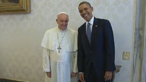 Barack Obama rencontre le pape François au Vatican, le 27 mars 2014.