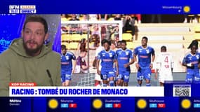Racing-Monaco: une défaite "difficile à accepter" après trois buts marqués