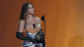 Beyoncé lors des Grammy Awards, le 5 février 2023 à Los Angeles