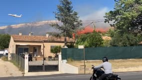 Un incendie s'est déclaré ce dimanche 6 août sur le plateau de Rognac. 