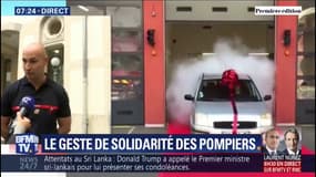 Ces pompiers de Lyon ont offert une voiture à leur agent d'entretien, victime d'une arnaque