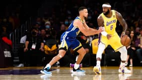 LeBron James et Stephen Curry