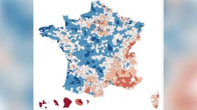 Une carte de la vaccination au 11 juillet 2021.