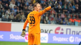 Matvey Safonov avec Krasnodar en novembre 2023