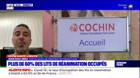 Covid-19: "On va probablement être submergés", explique le chef du service réanimation de l'hôpital Cochin