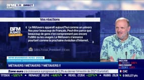 Métavers et investissements : "On va pouvoir faire des échanges simplifiés dans ces mondes" 