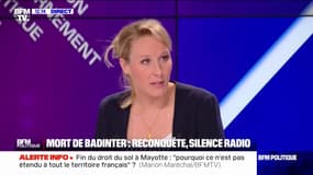 Marion Maréchal: "Je n'ai pas envie de rendre un hommage politique" à Robert Badinter
