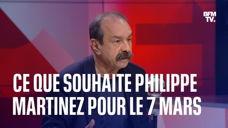 Retraites: Philippe Martinez appelle à la grève 