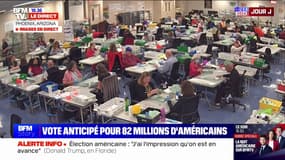"La transparence est très importante pour nous": BFMTV dans un centre de comptage de Phoenix (Arizona)