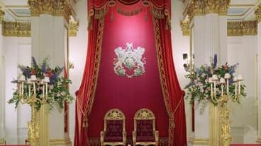 La salle de bal du palais de Buckingham