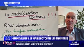 "C'est dans les villes populaires que l'État aide le moins la population puisque c'est l'endroit où il manque le plus d'enseignants", estime Patrice Leclerc, maire de Gennevilliers