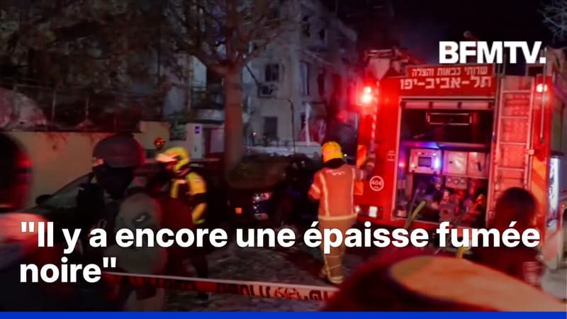 Une frappe iranienne a eu lieu à Tel-Aviv en Israël ce samedi