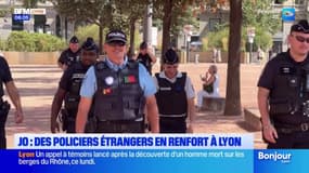 JO 2024: des policiers étrangers venus en renfort à Lyon