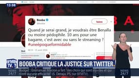 Dans un tweet, Booba dénonce sa détention et s'en prend à la justice