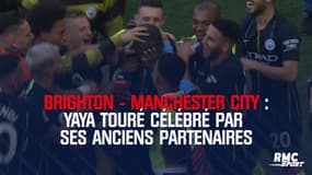 Yaya Touré célébré par ses ex-coéquipiers de Manchester City après le titre