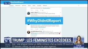 #WhyDidntIReport les féministes réagissent massivement à un nouveau tweet de Donald Trump