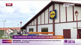 LIDL condamné pour vente d'alcool à un mineur décédé 