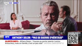 Anthony Delon: "Mon frère et moi voulons que les volontés de mon père soient respectées"