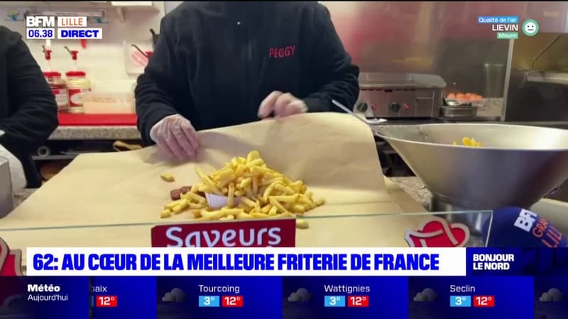 Pas-de-Calais: au coeur de la meilleure friterie de France à Hersin-Coupigny