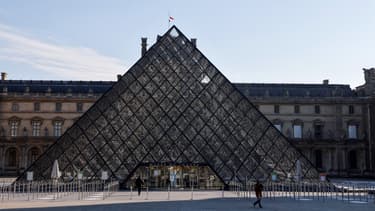 Le musée du Louvre en novembre 2020