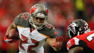 Doug Martin avec les Buccaneers de Tampa Bay en NFL, le 11 septembre 2016
