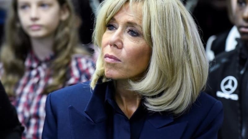 Brigitte Macron à Clamart le 15 novembre 2018 - Bertrand GUAY / AFP