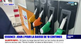 Essence : Jour J pour la baisse de 18 centimes
