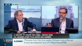 Guerre TF1 - Canal+: "J'espère que ce ne sera pas trop long, nous avons beaucoup de plaintes" explique Régis Ravanas, directeur général adjoint de TF1 sur RMC