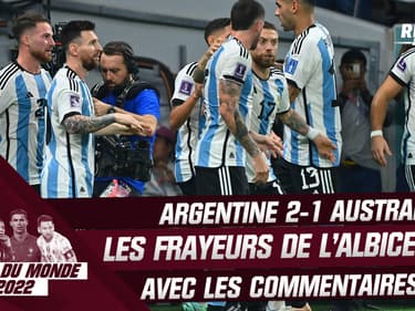 Argentine 2-1 Australie : L'Albicéleste est en quart mais s'est faite peur, le goalreplay RMC  