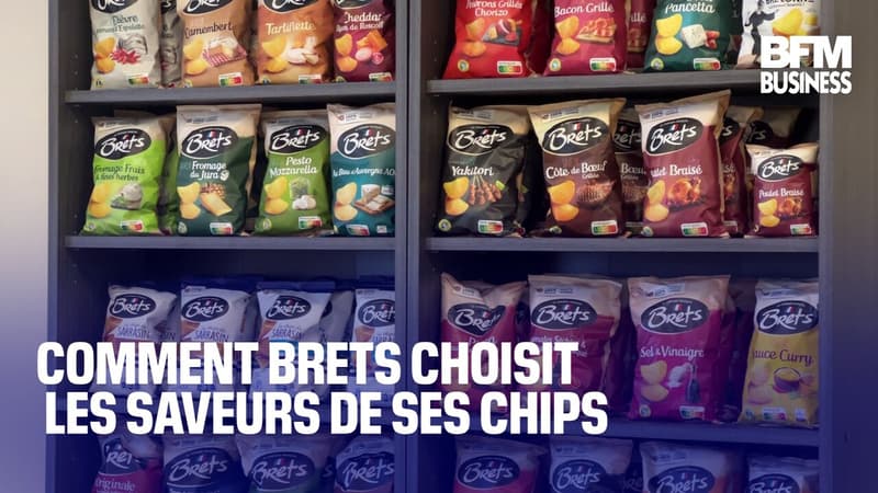 Comment Brets choisit les saveurs de ses chips