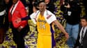 Kobe Bryant après son dernier match NBA