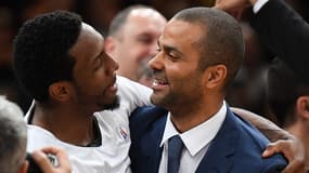 DeMarcus Nelson et Tony Parker